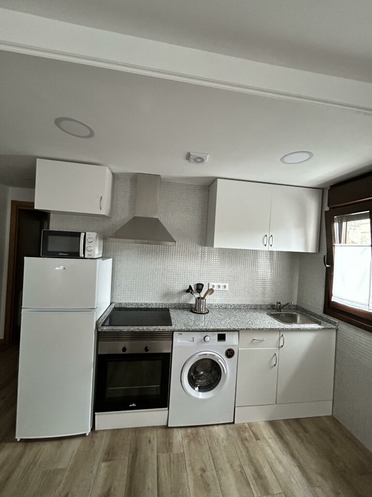 Cocina completamente equipada